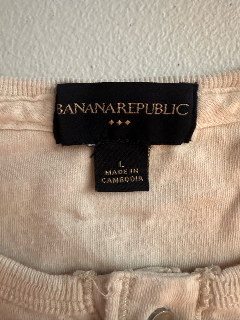 Banana Republic Pale Pink Lightweight Knit Tee